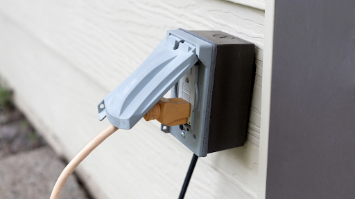 Protecting home with weatherproof outdoor electrical outlet Hudson Florida